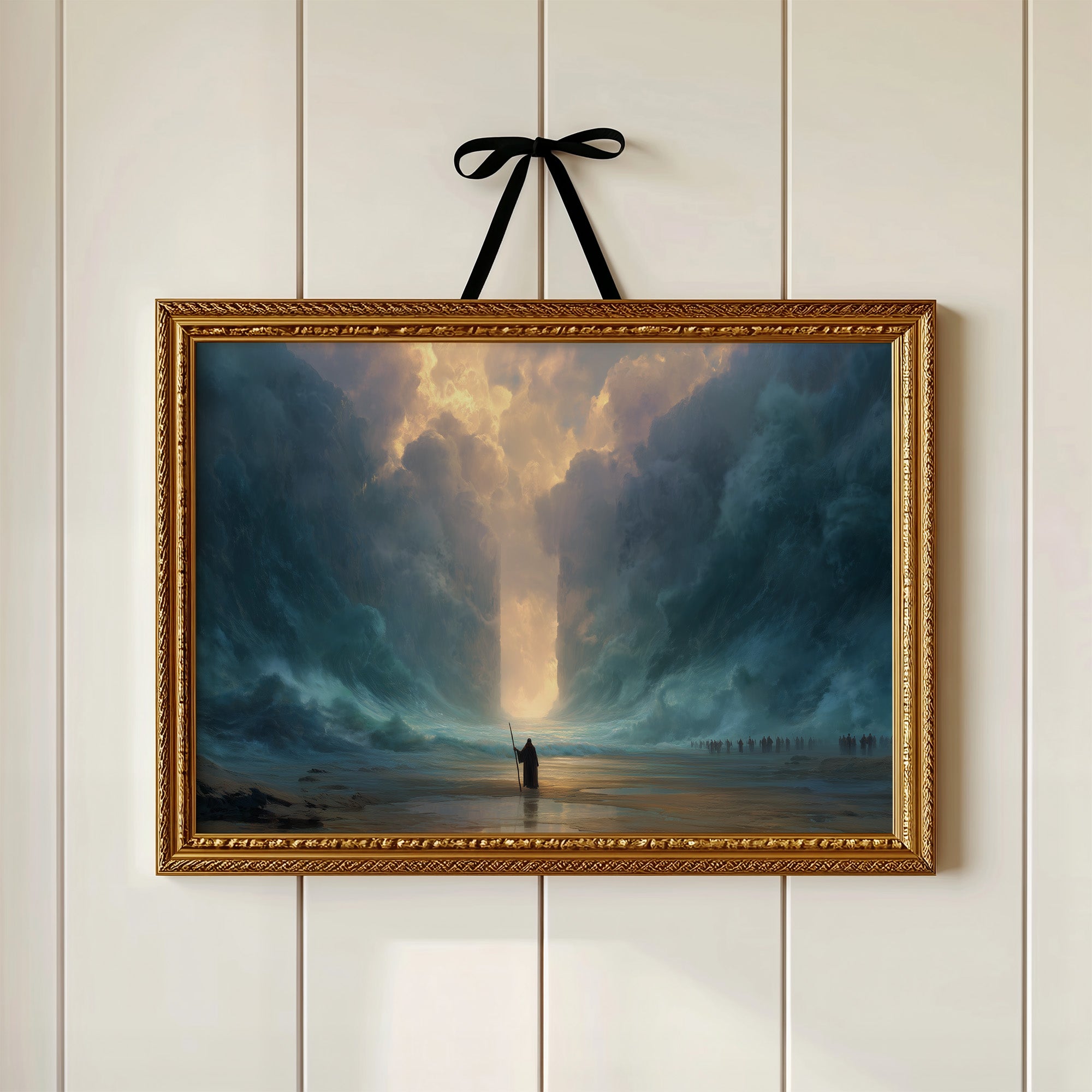 Divine Passage Through Parted Waters