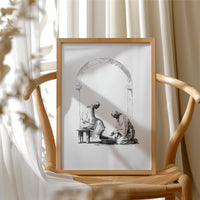 Humble Service Beneath Ancient Arches