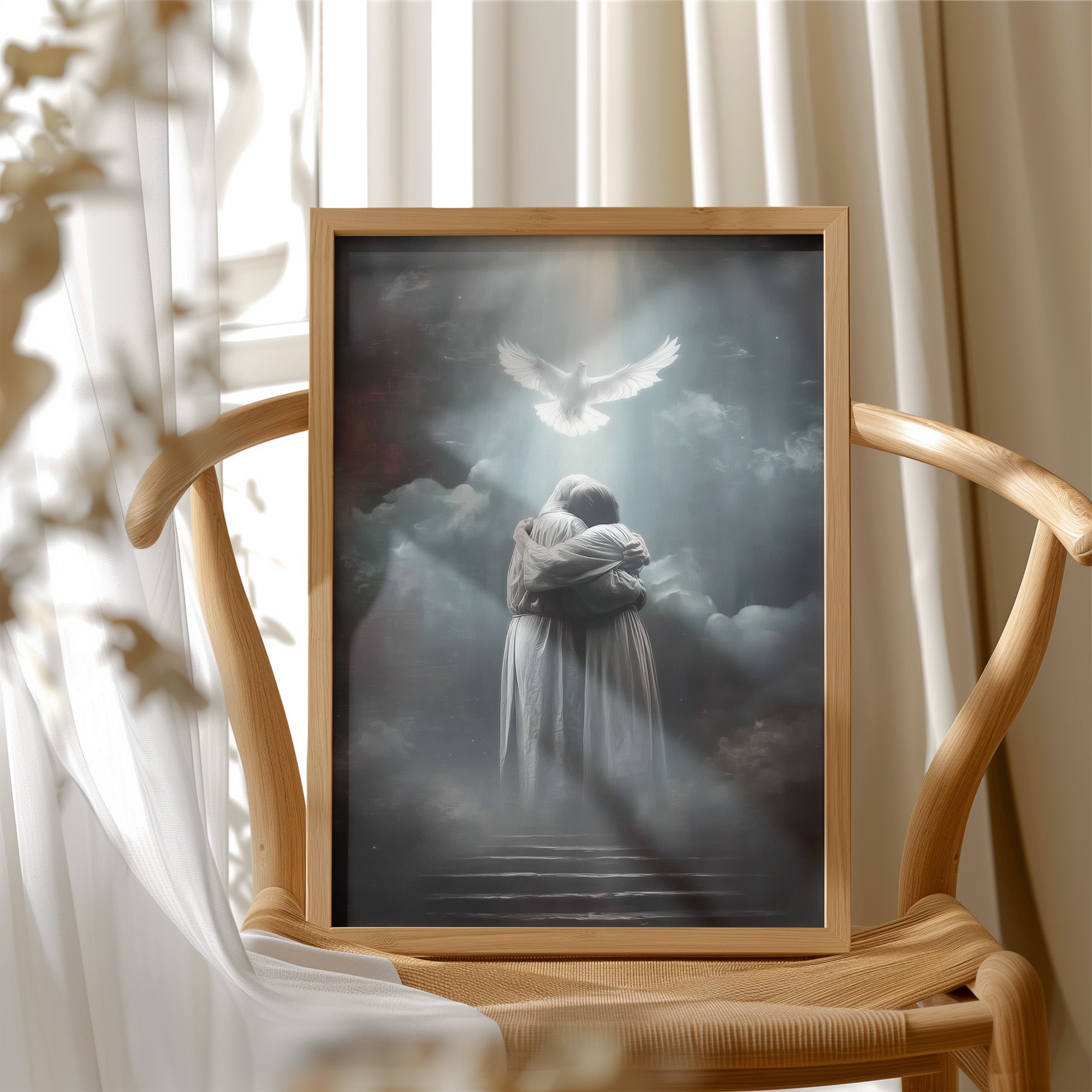 Divine Reunion Beyond The Veil