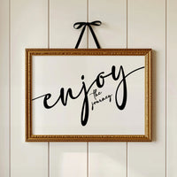 A Reminder to Enjoy the Journey