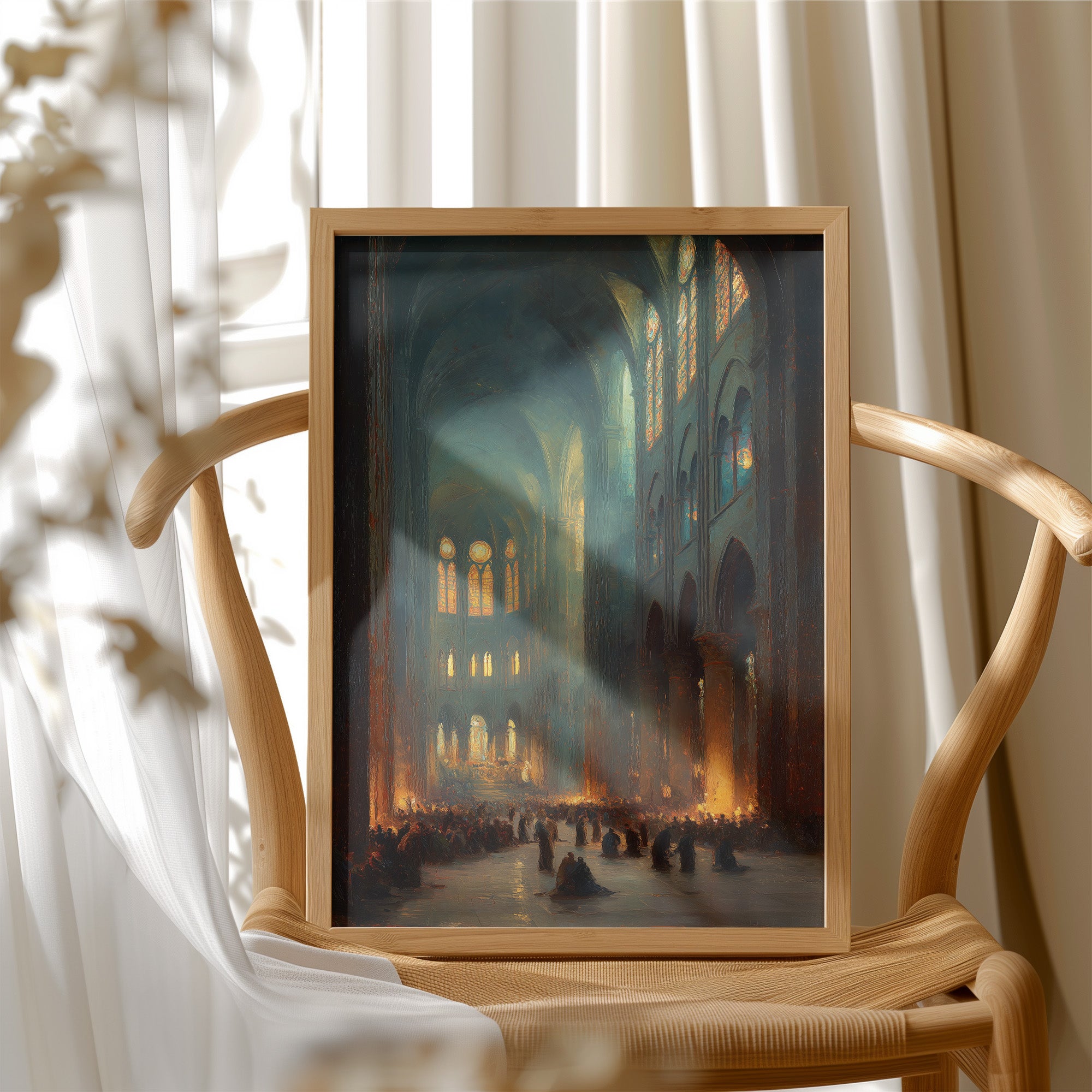 Ethereal Sanctuary: Whispers of Divine Light