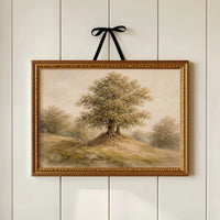 Sentinel Oak Crowns Golden Hilltop