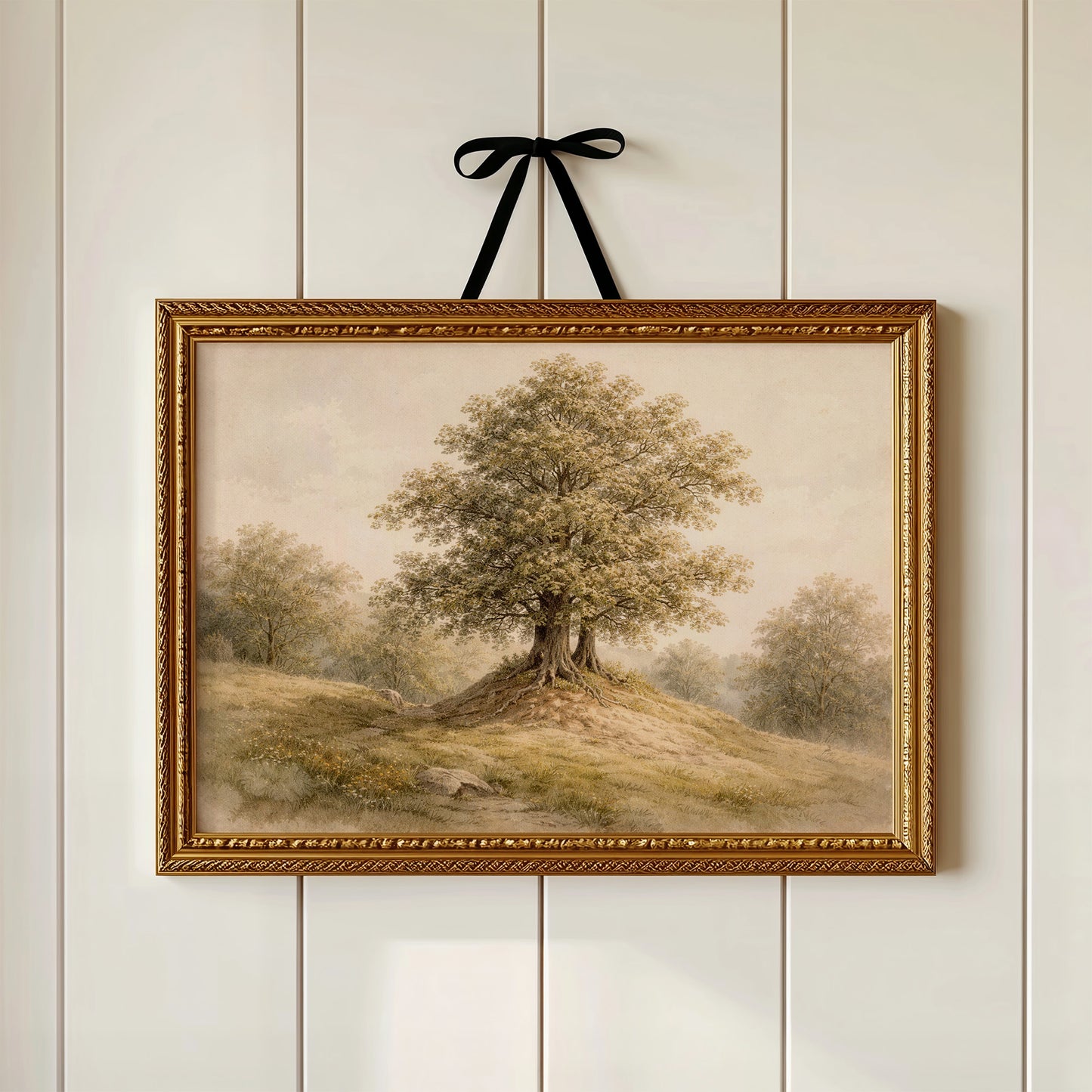 Sentinel Oak Crowns Golden Hilltop