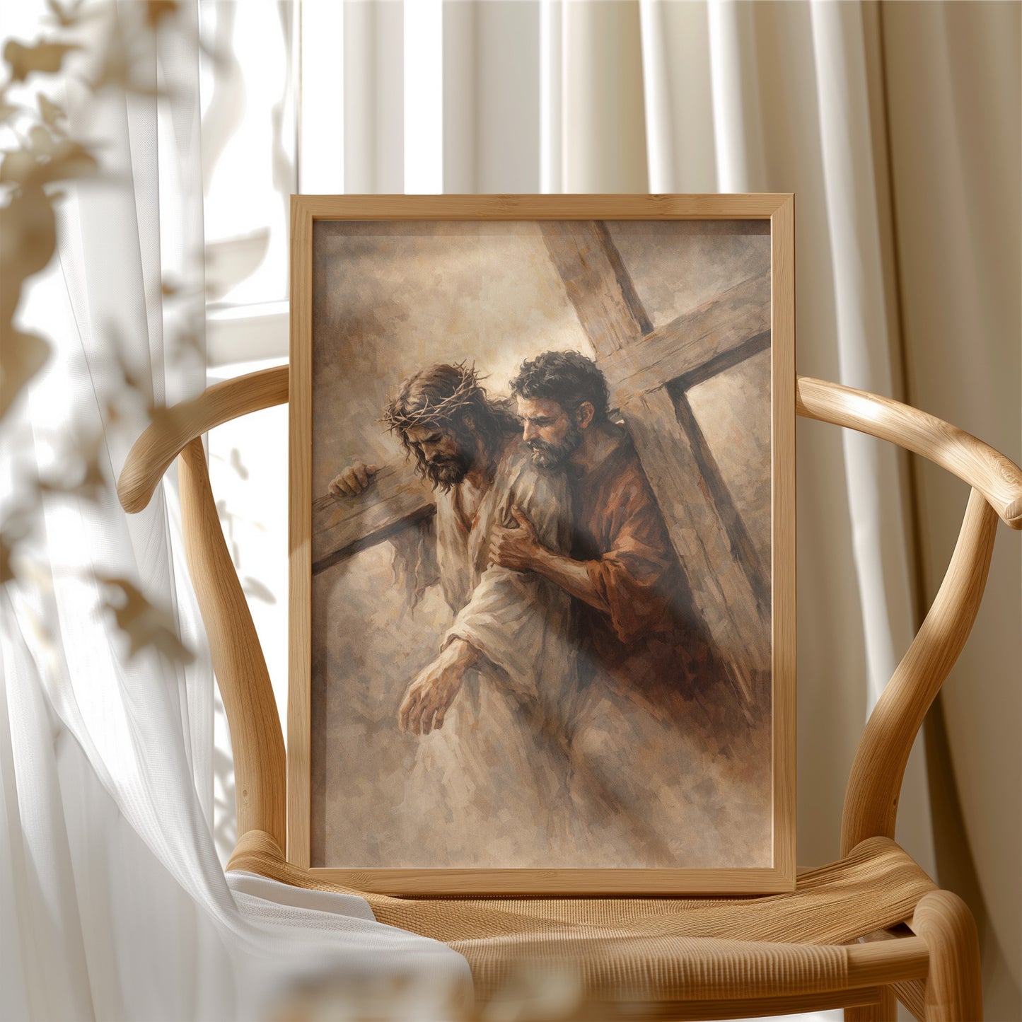 Jesus Held by Compassion