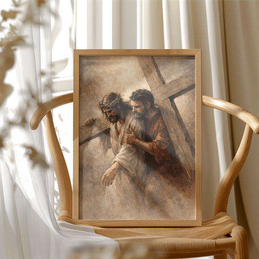 Jesus Held by Compassion