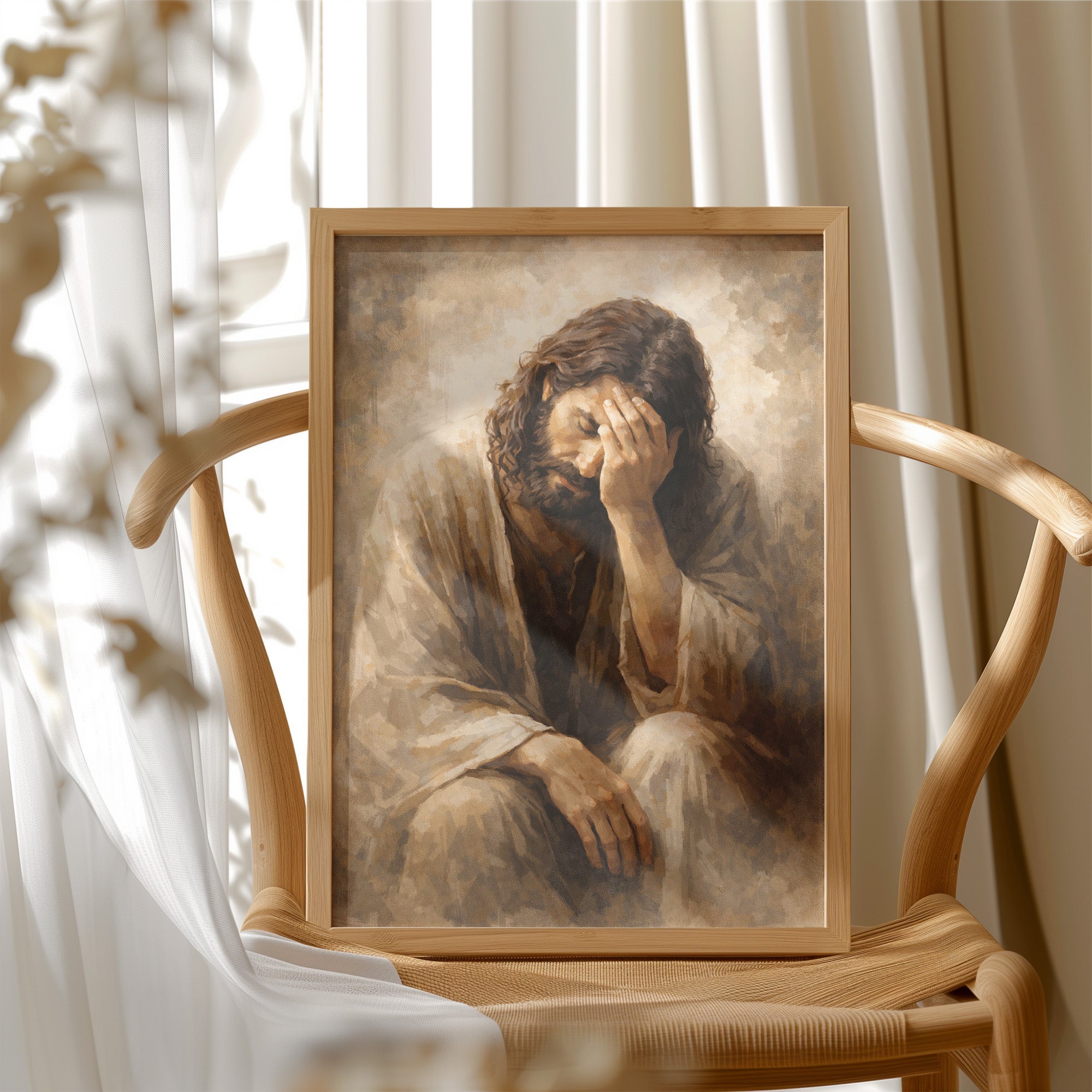 Jesus in Silent Sorrow