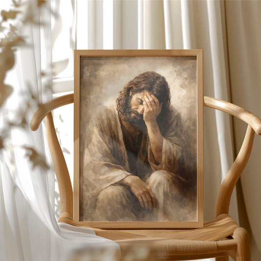 Jesus in Silent Sorrow