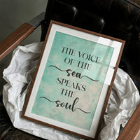 Aquamarine Whispers of Oceanic Wisdom