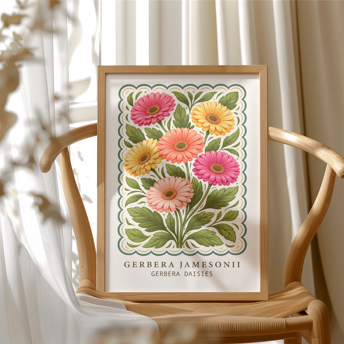 Gerbera in Full Bloom