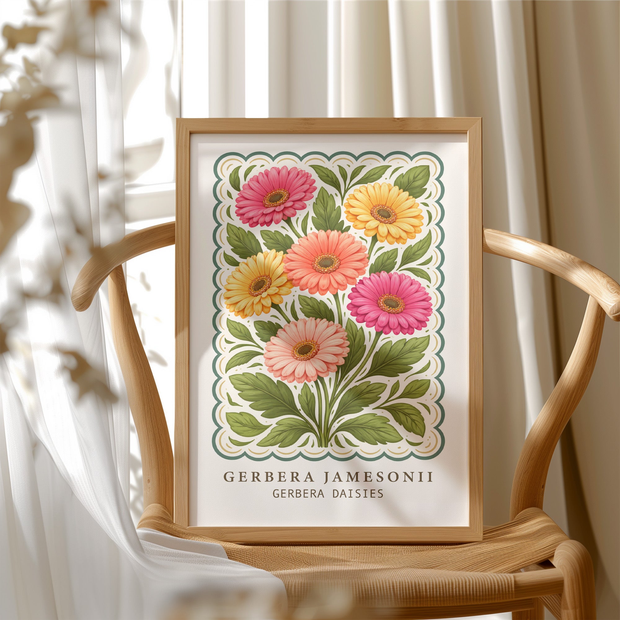 Gerbera in Full Bloom