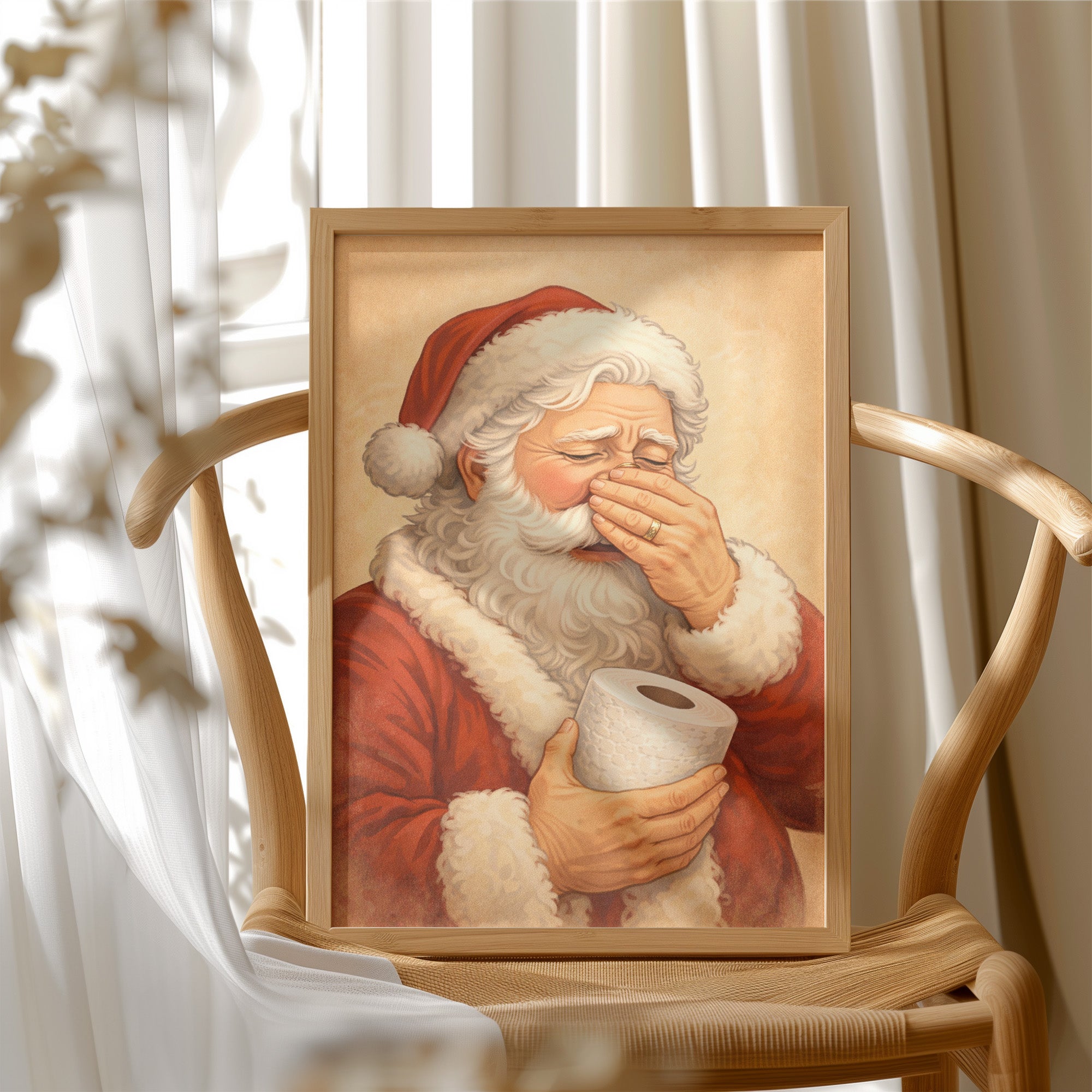 Even Santa Needed a Minute