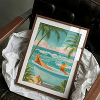 Coastal Bathtub Bliss: Paradise Reimagined
