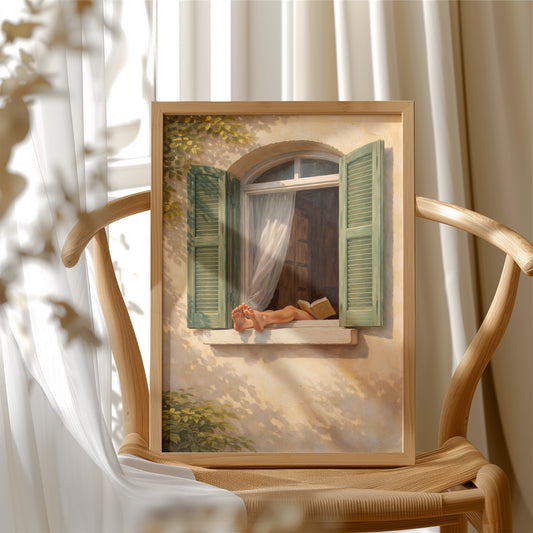 Afternoon Repose in Mediterranean Light