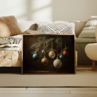 Still Life of Hanging Ornaments