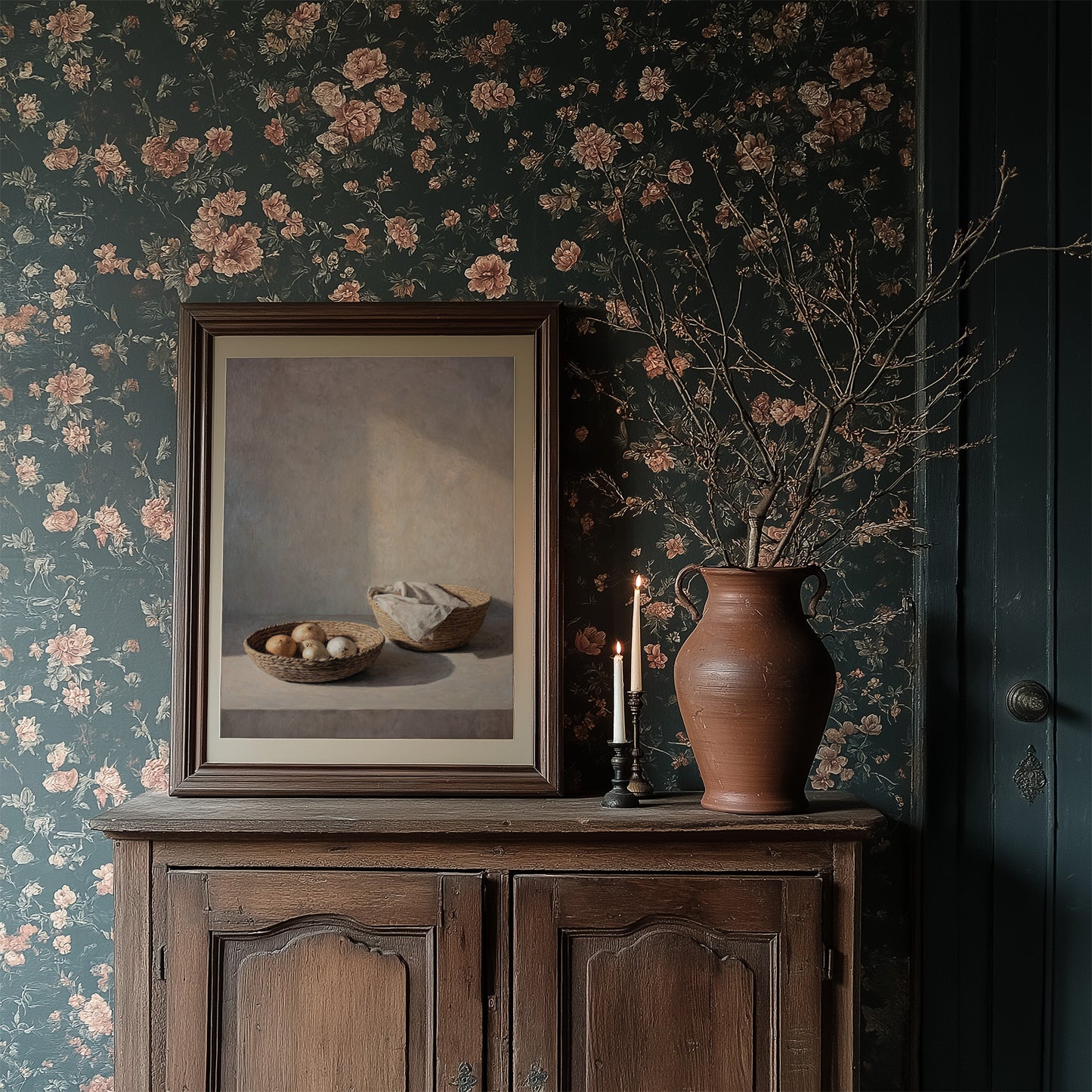 Rustic Simplicity: Onions and Linen