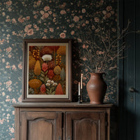 Autumnal Dreamscape: Flora in Warm Embrace