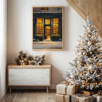 Winter's Bibliophile Haven