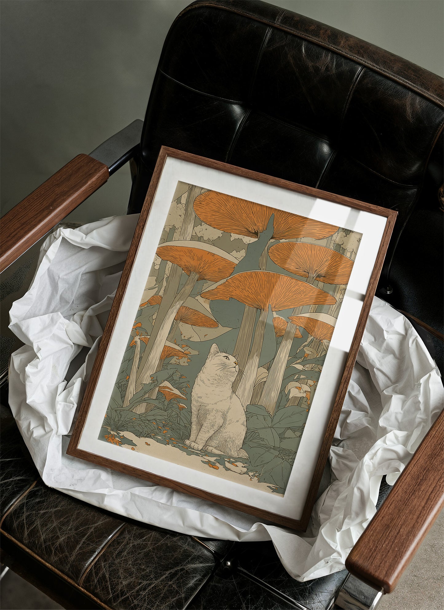 The Cat Who Waits Where the Forest Changes