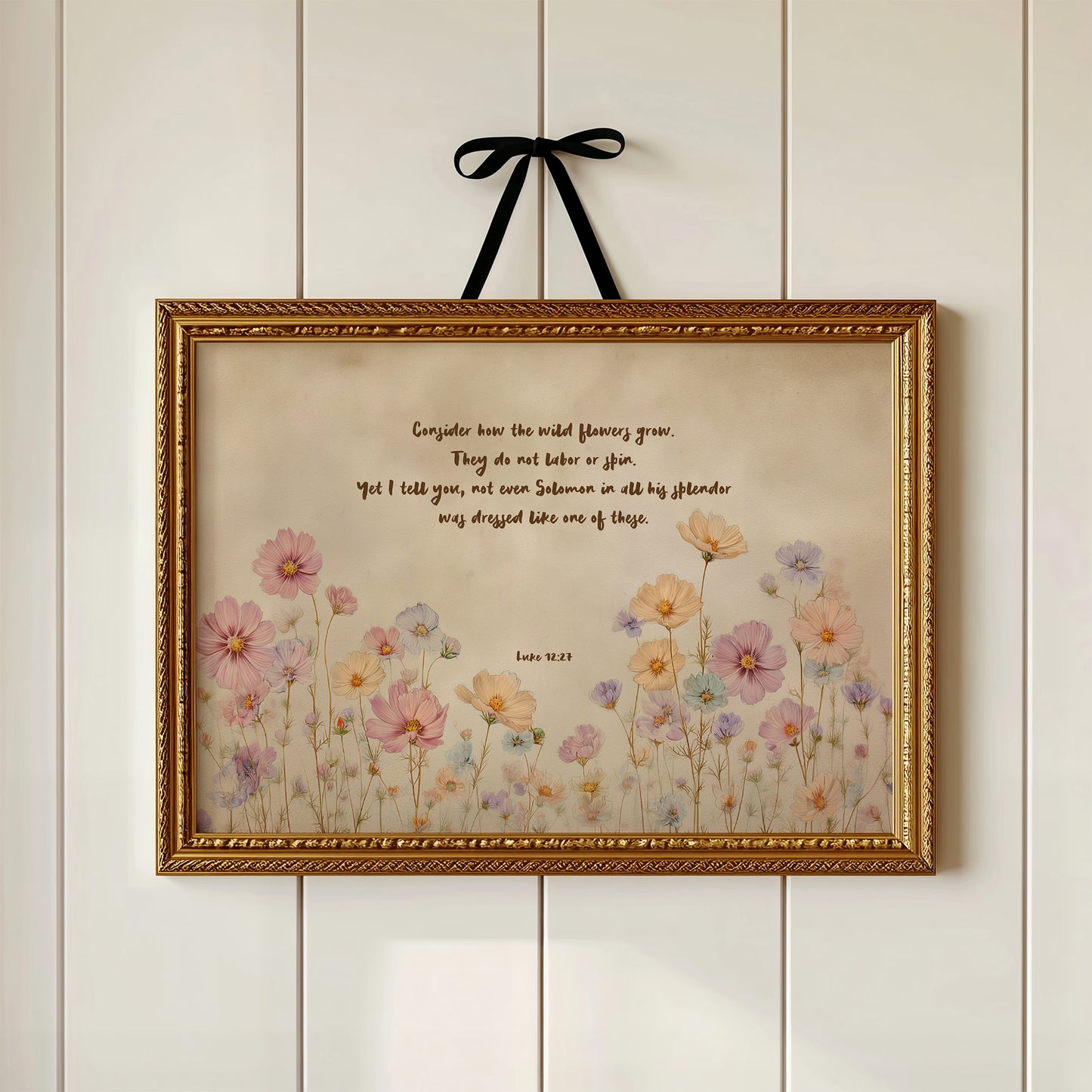 Wildflowers Passage: Luke 12:27