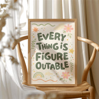 Everything Is Figure Outable in Botanical Embrace