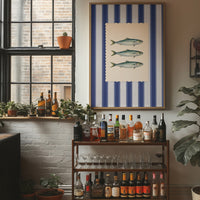 Nautical Trio: Mackerel on Cream