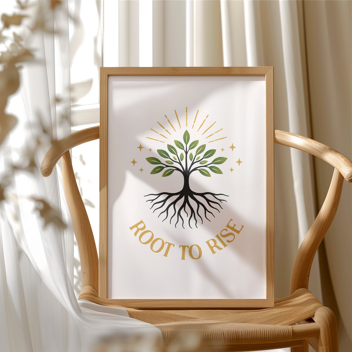 Illuminated Growth: Root to Rise