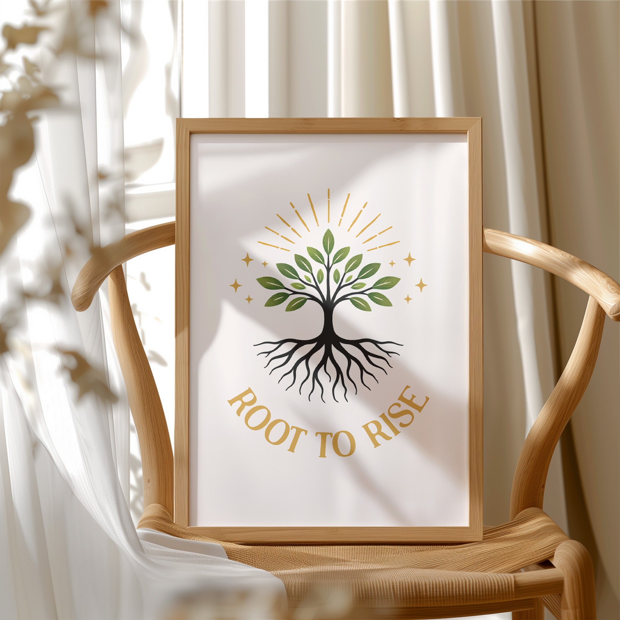 Illuminated Growth: Root to Rise