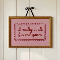 Playful Philosophy in Pink