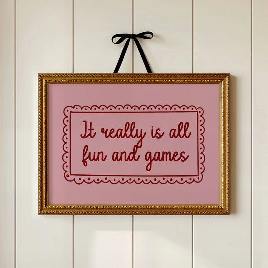 Playful Philosophy in Pink