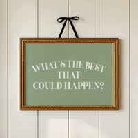 Optimistic Question In Sage Serenity