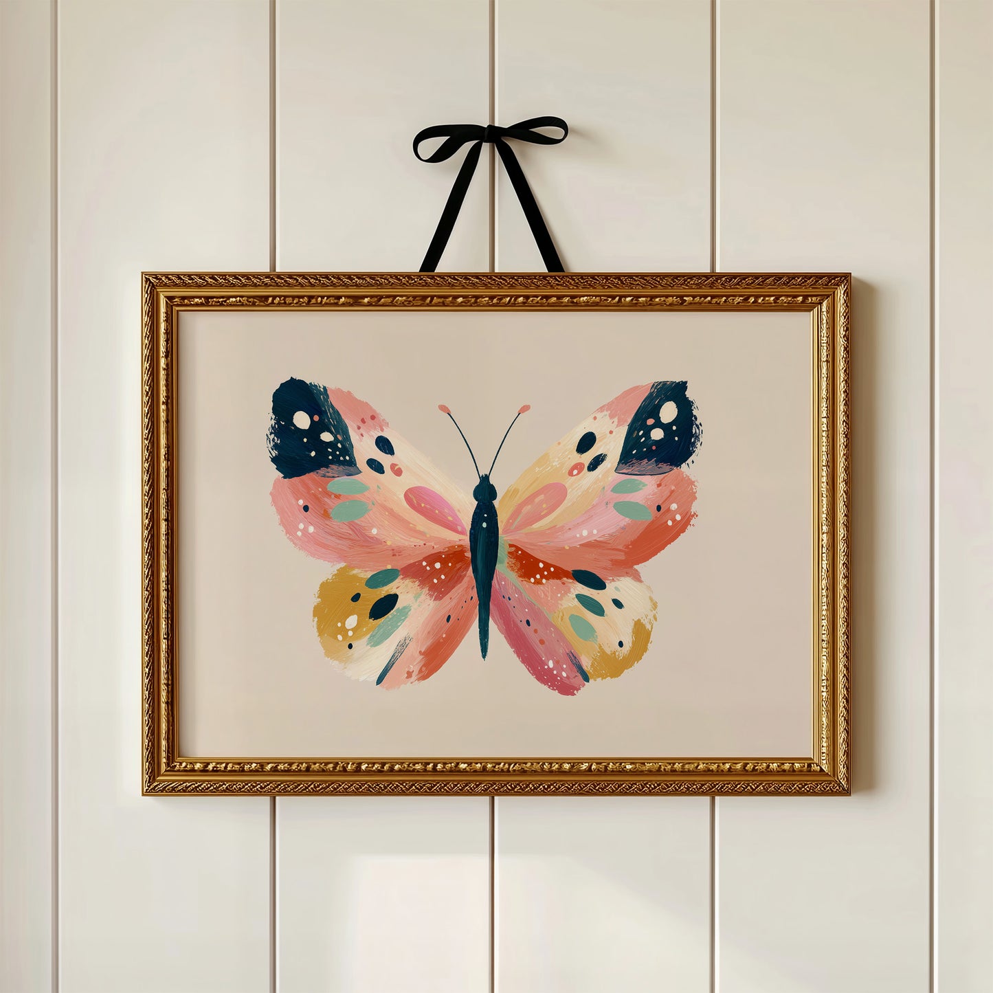Brushstroke Metamorphosis: Coral Symphony