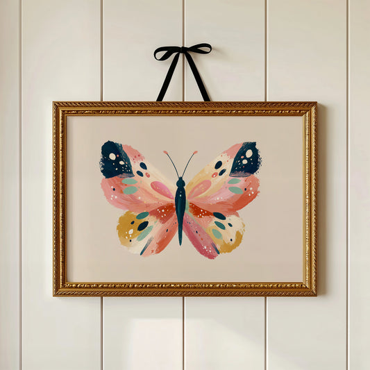 Brushstroke Metamorphosis: Coral Symphony