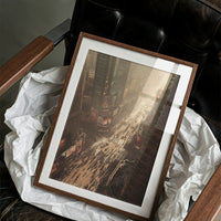 Golden Hour Metropolis: Shadows and Light