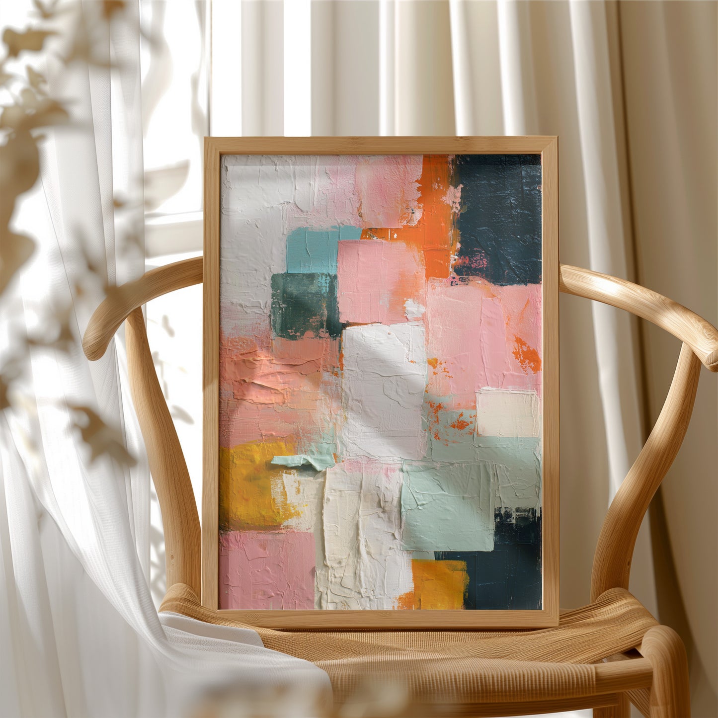 Layers of Life: A Textured Paint Story