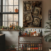Woodland Portraits in Rustic Frames