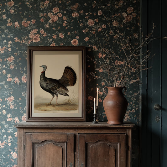 Regal Wild Turkey: Portrait of American Heritage