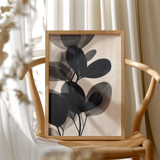 Monochromatic Foliage: Shadows and Light
