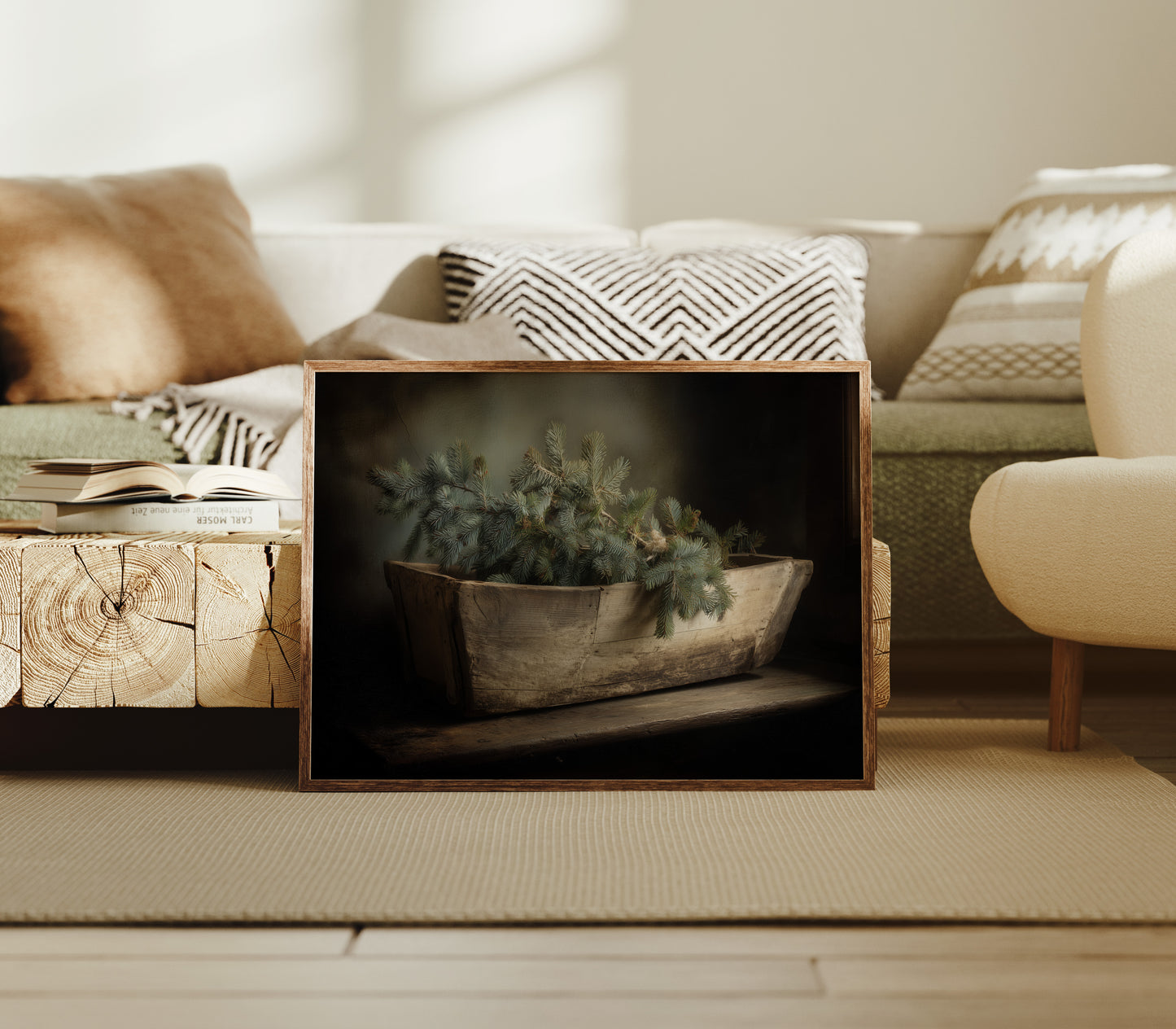 The Box That Held the Evergreen