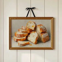 Rustic Bounty: A Symphony of Golden Bread