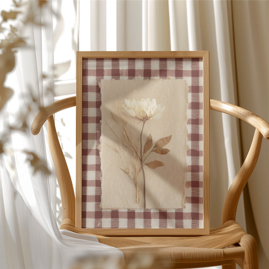 Rustic Botanicals on Gingham