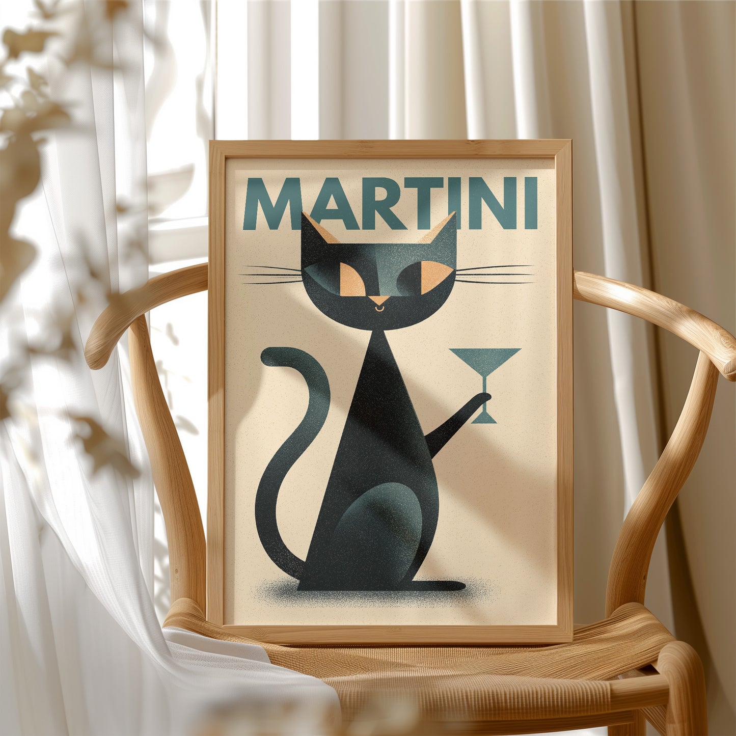 Feline Sophistication: Cocktail Hour