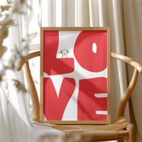 Puppy Love in the Typography of Affection
