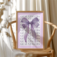 Purple Pride: LSU Spirit Wrapped in Elegance