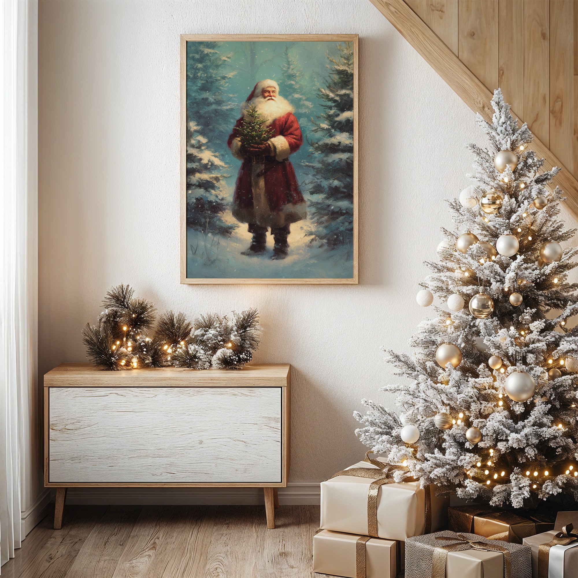 Santa Brings Evergreen Hope
