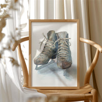 Weathered Blades: Nostalgia on Ice