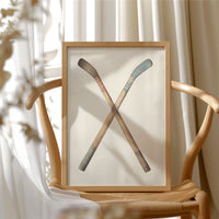 Crossed Sticks: Vintage Hockey Heritage