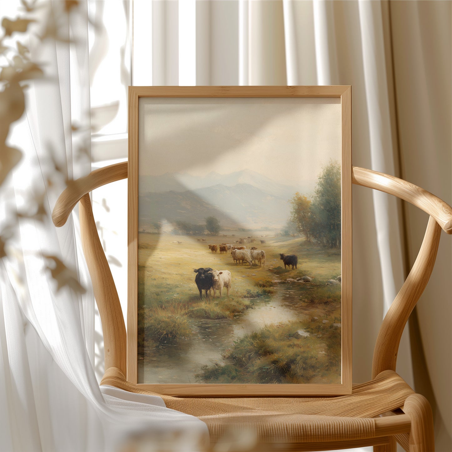 Cattle Graze Where Streams Remember