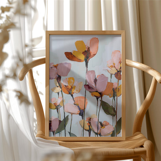 Tulips Sway In Golden Hour