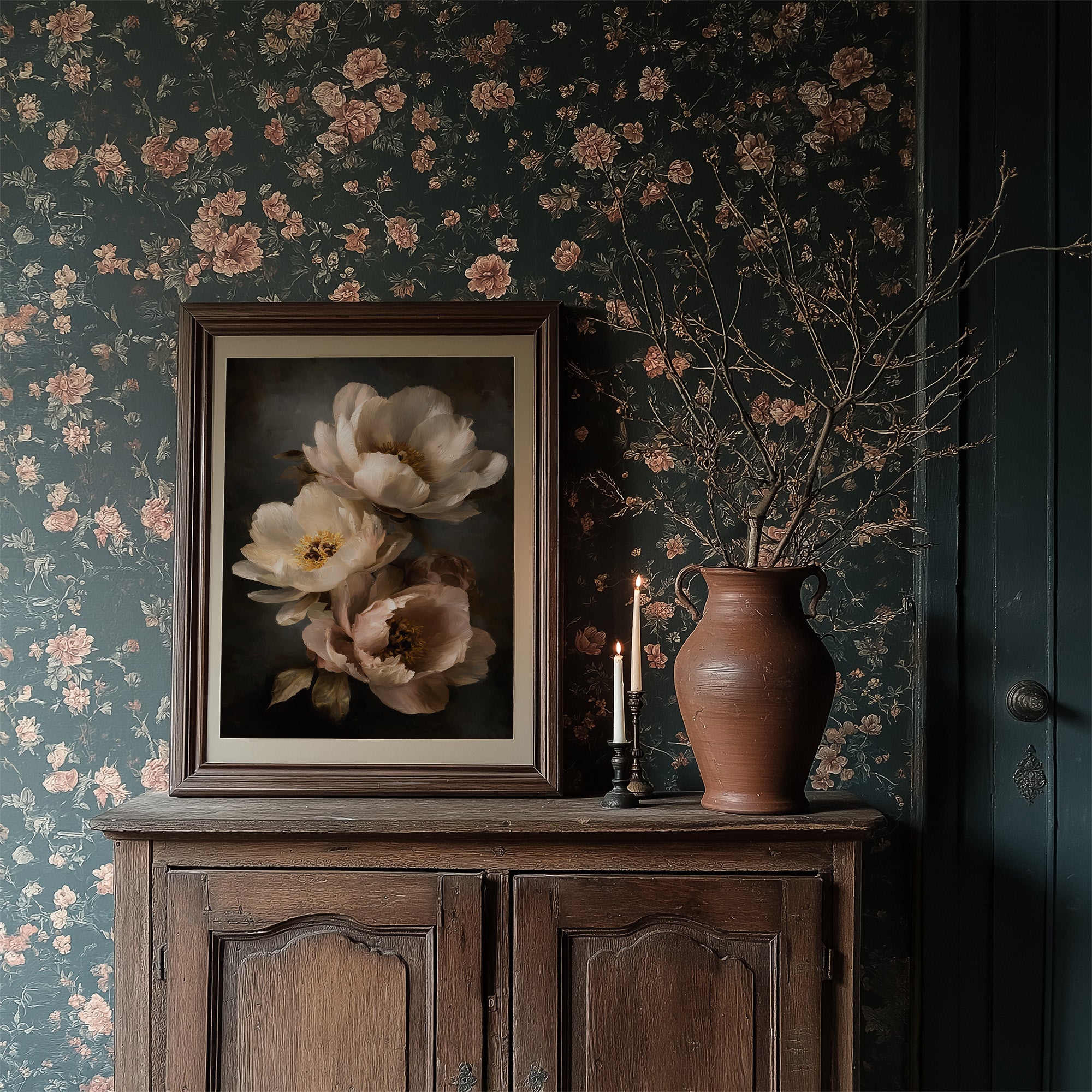 Three Blooms Hold Morning's Secret