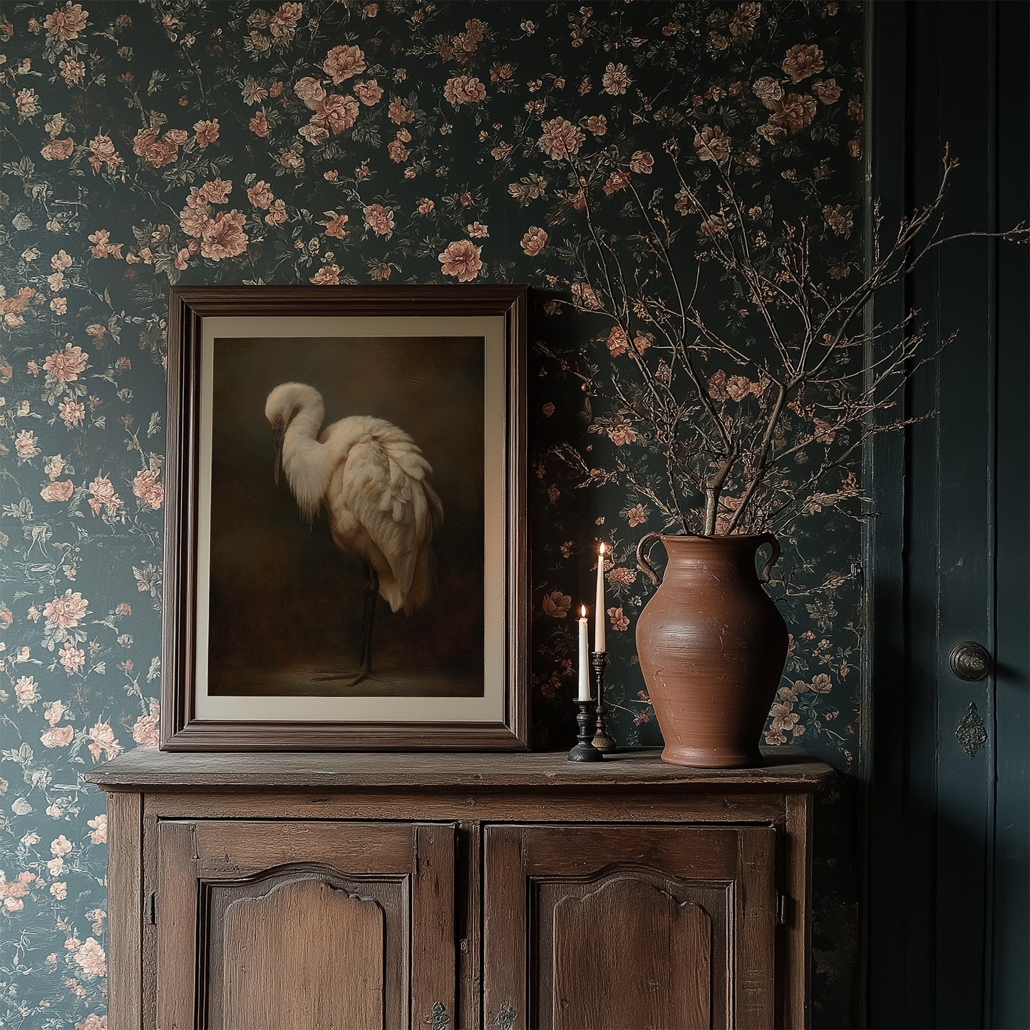 Ivory Feathers In Contemplative Stillness